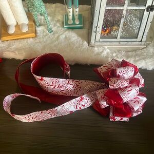 Handmade Christmas Tree Bow